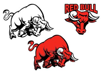 Charging Bull Vectors - vector #149183 gratis